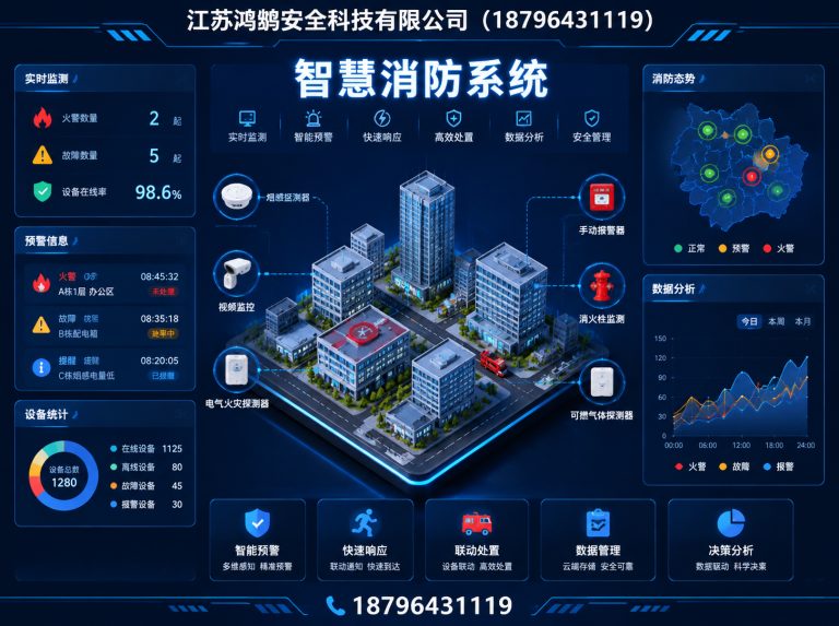 林芝消防通信指挥展示图