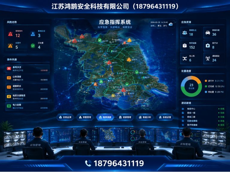 林芝应急指挥系统展示图